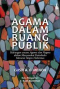 Agama dalam Ruang Publik : hubungan antara agama dan negara dalam masyarakat postsekuler menurut Jurgen Habermas