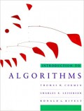 Introduction to algorithms