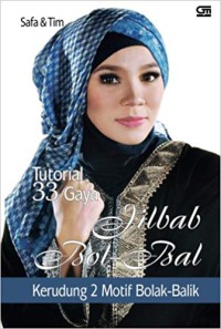 Image of Tutorial 33 gaya jilbab bol-bal : kerudung 2 motif bolak-balik
