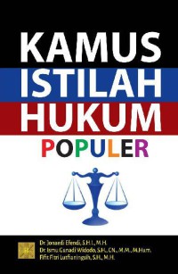 Image of Kamus istilah hukum populer