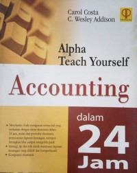 Image of Alpha teach yourself accounting dalam 24 jam