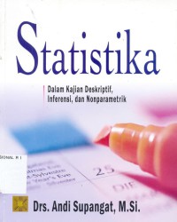 Image of Statistika dalam kajian deskriptif, inferensi, dan nonparametrik