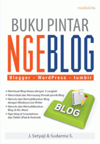 Image of Buku pintar ngeblog : blogger-wordpress-tumblr
