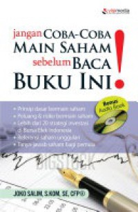 Image of Jangan coba-coba main saham sebelum baca buku ini