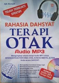 Image of Rahasia dahsyat terapi otak : audio MP3