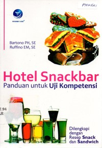 Image of Hotel snackbar : panduan untuk uji kompetensi