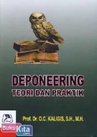 Image of Deponeering : teori & praktik