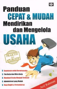 Image of Panduan Cepat dan Mudah Mendirikan dan Mengelola Usaha