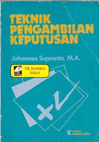 Image of Teknik pengambilan keputusan