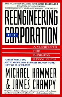 Image of Reengineering corporation : a manifesto for business revolution