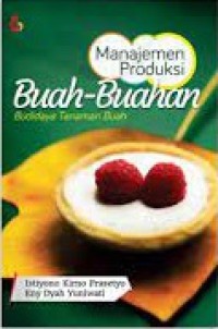 Image of Manajemen produksi buah-buahan