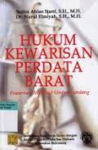 Image of Hukum kewarisan perdata barat: Pewarisan menurut undang-undang