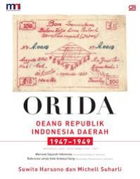 Image of Orida : Oeang Republik Indonesia Daerah 1947-1949