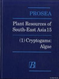 Image of Plant Resources Of South-East Asia 15 : Cryptogams : algae
