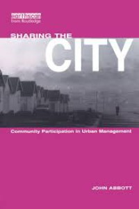 Image of Sharing the City : community participation in urban management