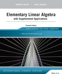 Image of Elementary linear algebra : with supplemental applications