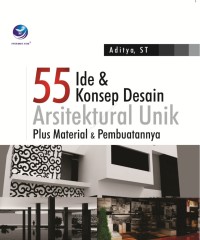 Image of 55 ide & konsep desain arsitektural unik plus material dan pembuatannya