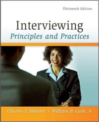 Image of Interviewing : principles and practices