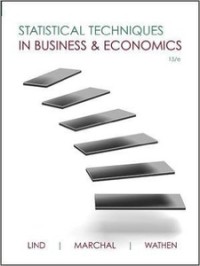 Image of Statistical techniques in business & economics