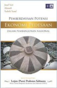 Image of Pemberdayaan potensi ekonomi pedesaan dalam pembangunan nasional