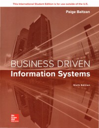 Image of Business driven information systems