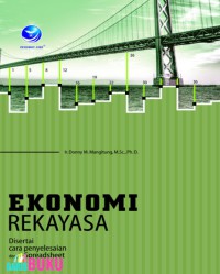 Image of Ekonomi rekayasa : disertai penyelesaian perhitungan dengan spreadsheet