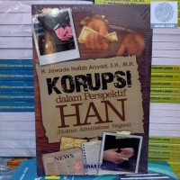 Image of Korupsi dalam perspektif HAN (hukum administrasi negara)