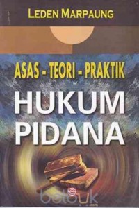 Image of Asas - teori - praktik hukum pidana