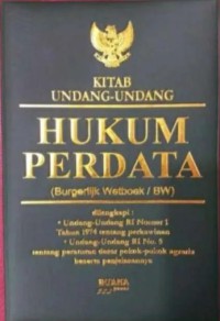Image of Kitab undang-undang hukum perdata