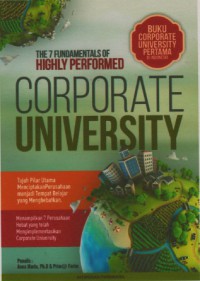Image of The 7 fundamentals of highly performed corporate university