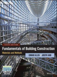 Image of Fundamentals of building construction : materials and methods