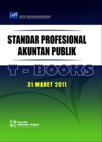 Image of Standar profesional akuntan publik : 31 Maret 2011