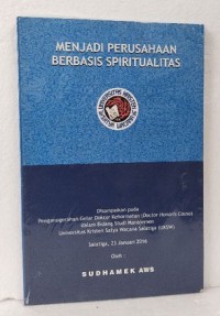 Image of Menjadi perusahaan berbasis spiritualitas