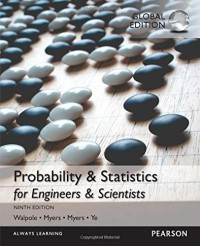 Image of Probability & statistics for engineers & scientists