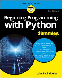 Image of Beginning programming with Python for dummies