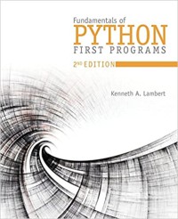 Image of Fundamentals of python : first programs