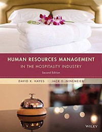 Image of Human resources management : in the hospitality industry