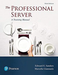 Image of The professional server : a training manual