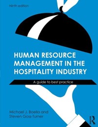 Image of Human resource management in the hospitality industry : a guide to best practice