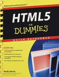 Image of HTML5 for dummies : quick reference