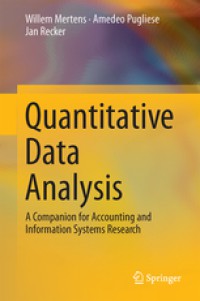 Image of Quantitative data analysis : a companion for accounting and information systems research