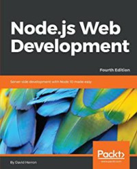 Image of Node.js web development : server-side development with Node 10 made easy