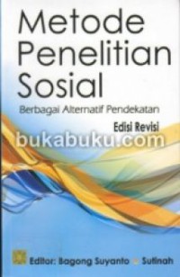 Image of Metode penelitian sosial : berbagai alternatif pendekatan