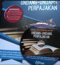 Image of Susunan dalam satu naskah 10 (sepuluh) undang-undang perpajakan
