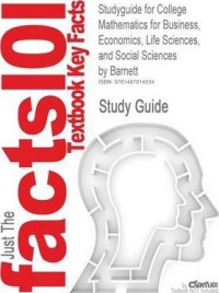 Image of Studyguide for college mathematics for business, economics, life sciences, and social sciences by Barnett