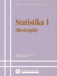 Image of Statistika 1 : deskriptif