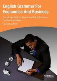 Image of English grammar for economics and business : for students and professors with English as a foreign language