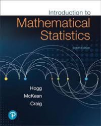 Image of Introduction to mathematical statistics