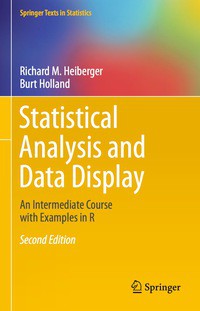 Image of Statistical analysis and data display : an intermediate course with examples in R