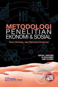 Image of Metodologi Penelitian Ekonomi & Sosial : Teori, Konsep, dan Rencana Proposal